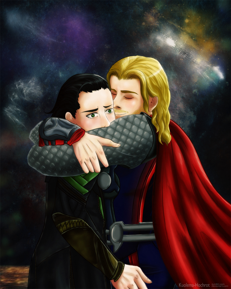 Who needs a hug? Loki-Thor