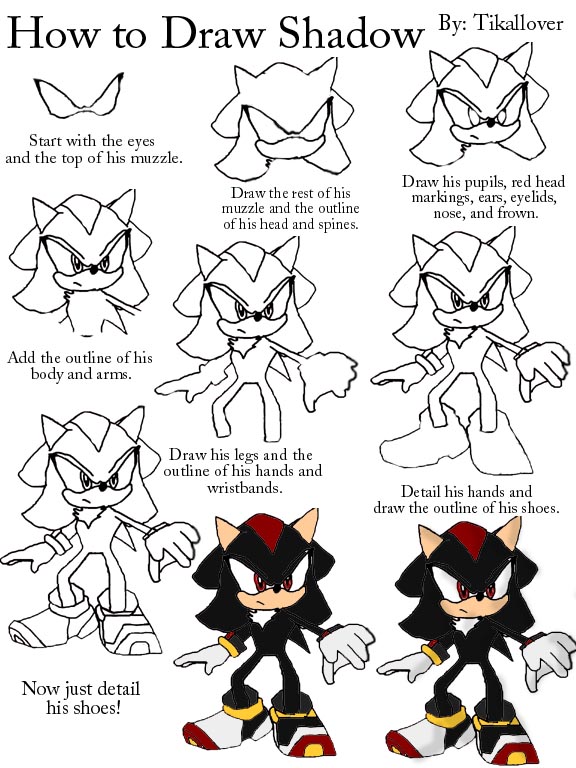 Image Of How To Draw Shadow Full Body By Tikallover On Deviantart.