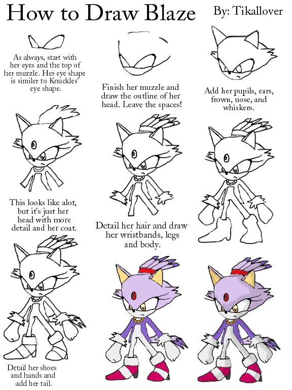 pix Blaze Drawing Sonic draw blaze full body by tikallover
