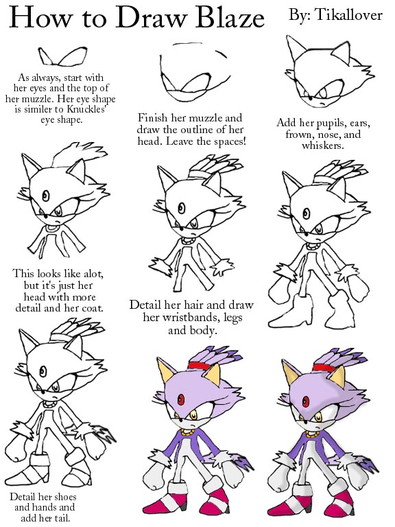 How To Draw Blaze Full ... 