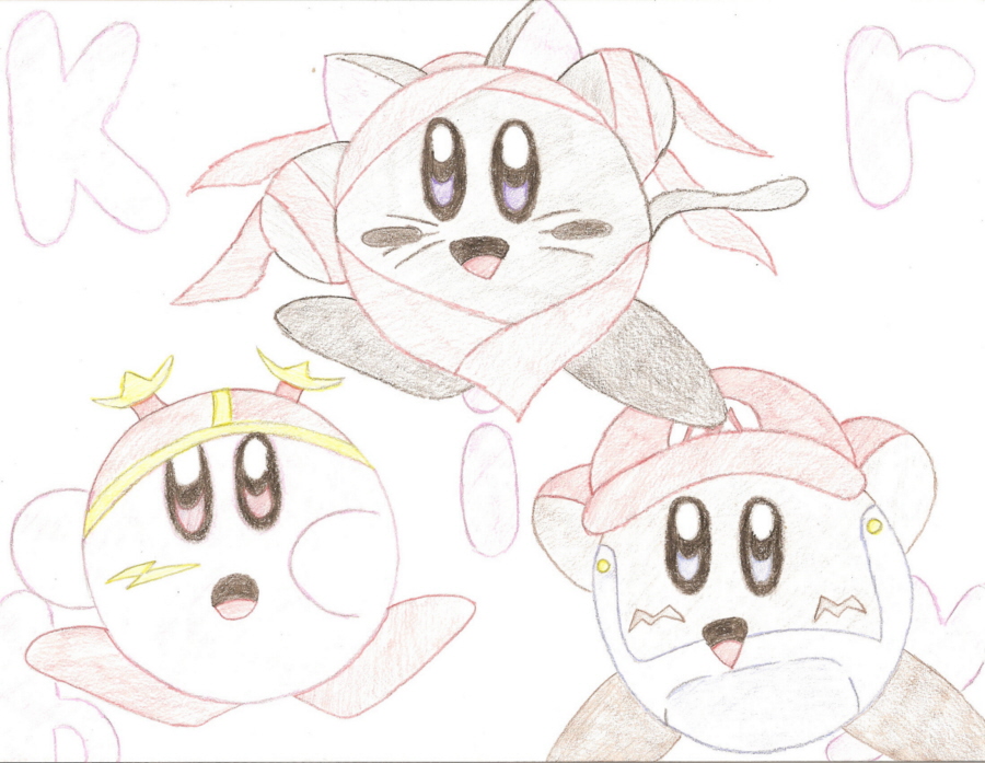 A kirby Trio