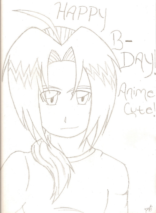 Happy B-Day animecute