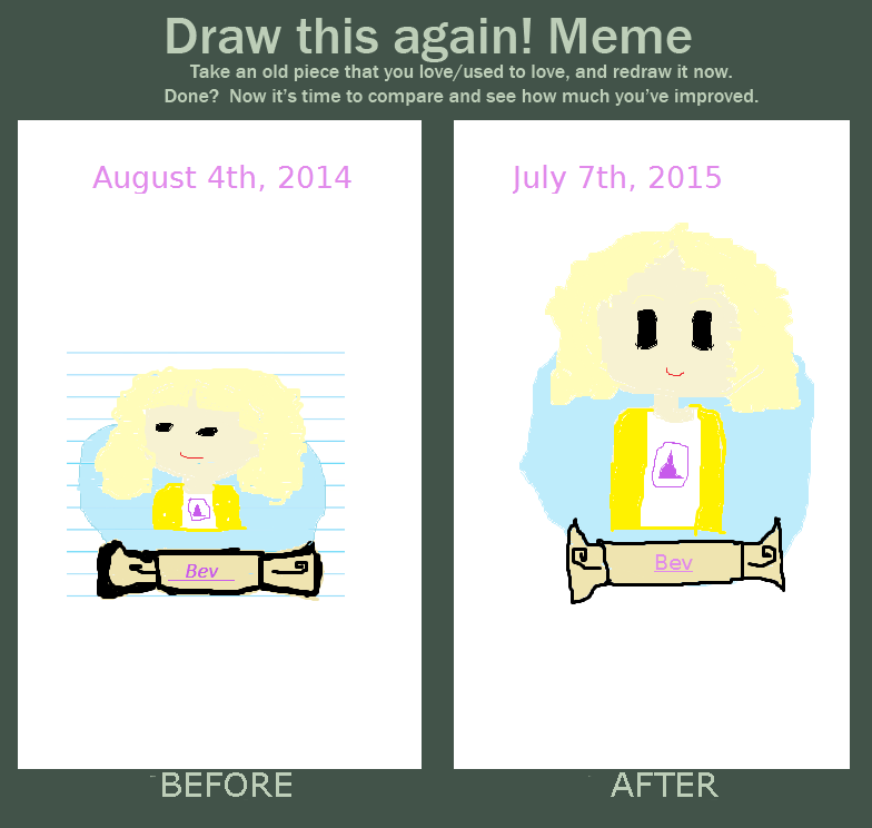 Draw this again! Meme: Bev