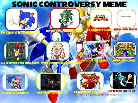 Sonic Controversy Meme