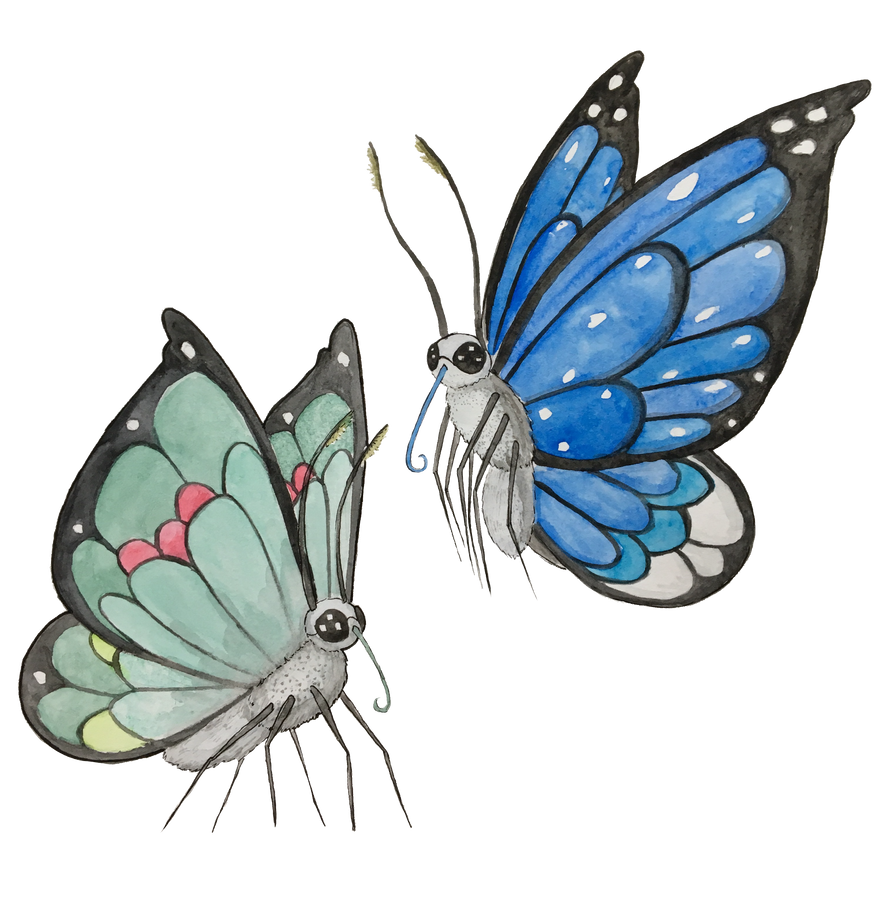 Shiny Vivillon by Naither on DeviantArt