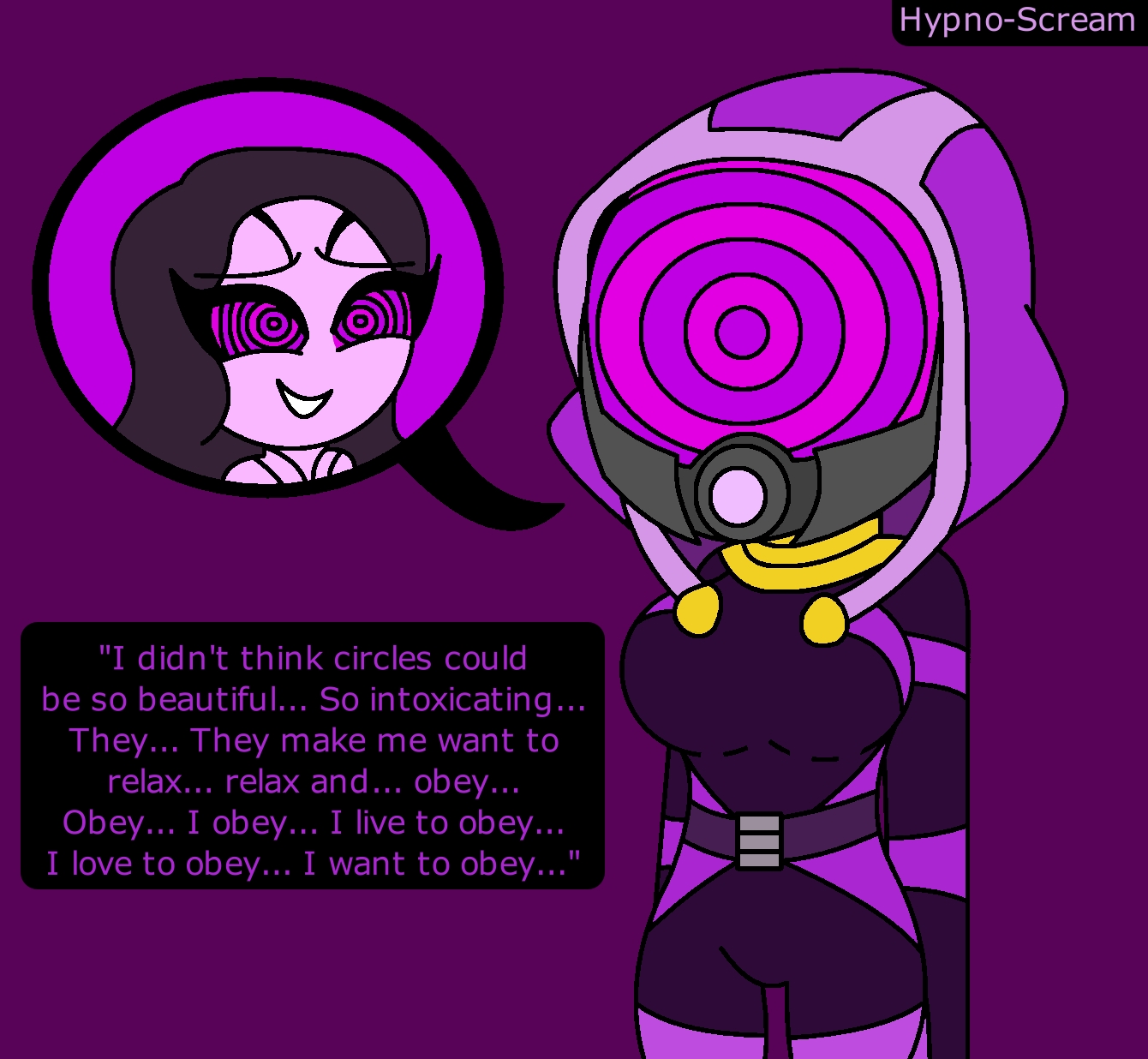 Tali Hypnotized by HypnoScream on DeviantArt