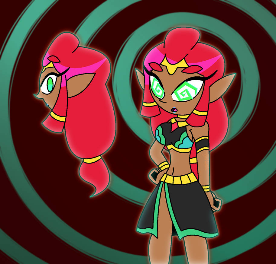 Finally Got a Decent Riju Design by Hypno-Scream on DeviantArt