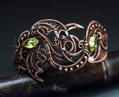 Copper cuff bracelet