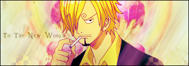 To the new world-Sanji