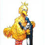 Big Bird and Batman