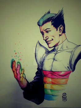 Rainbow Kid from the Legion of Superheroes