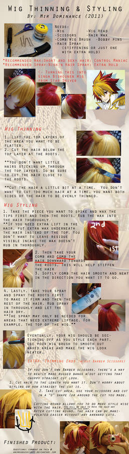 Star Driver Wig Style Tutorial