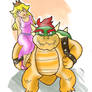 Peach an Bowser