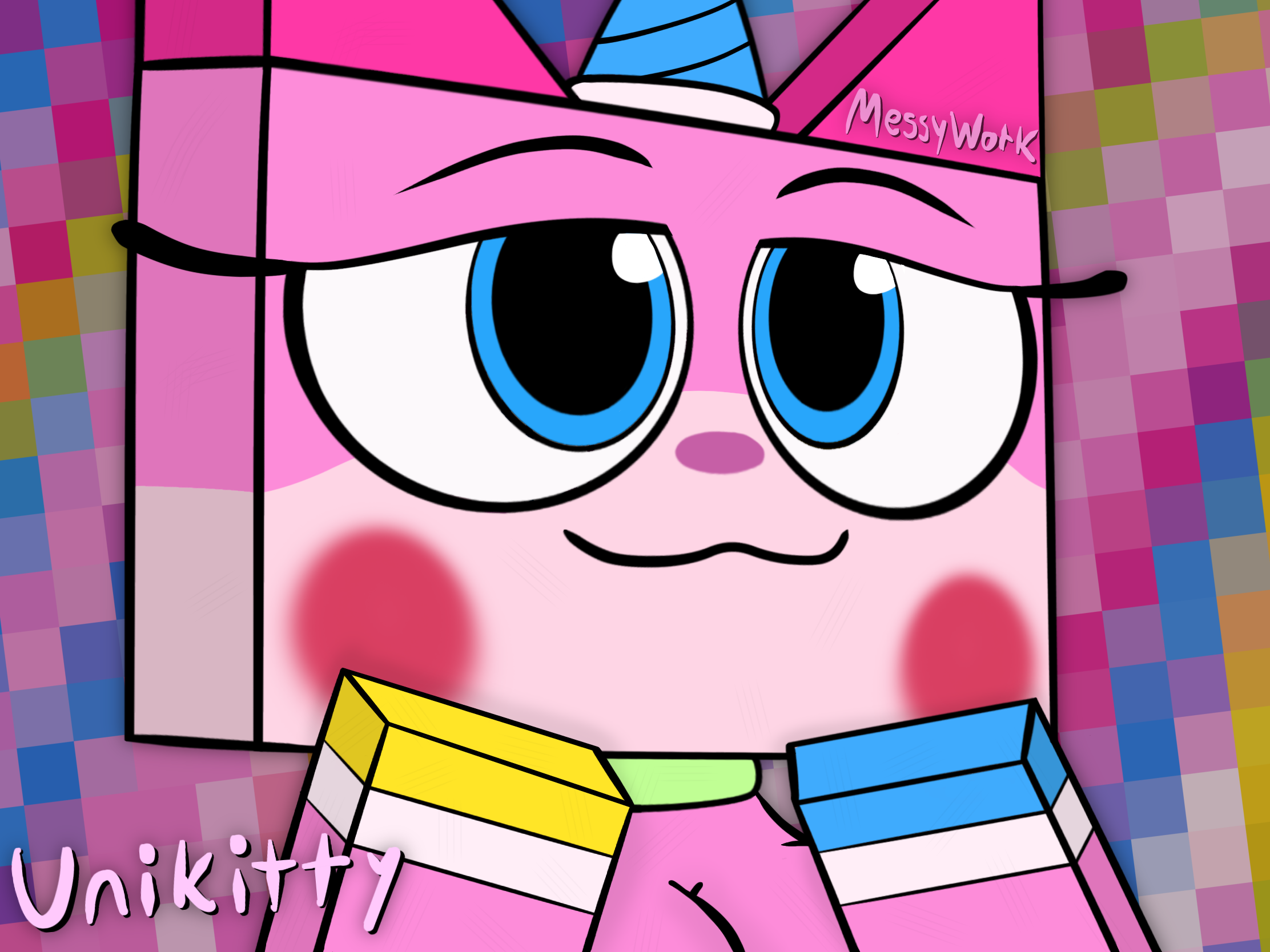 Unikitty by MessyWork on DeviantArt