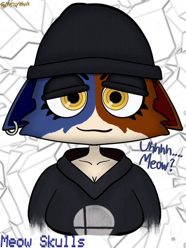 Meow Skulls by MessyWork on DeviantArt