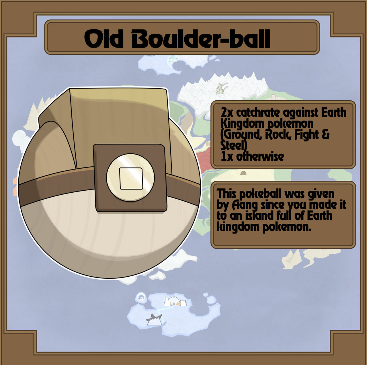 New item: Old Boulder-ball by Arteses-Canvas on DeviantArt