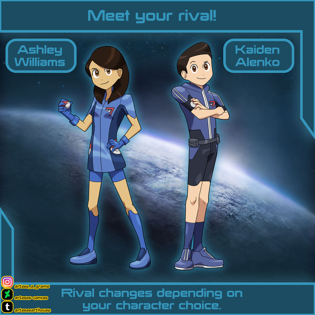 Meet your Rivals! by Arteses-Canvas on DeviantArt