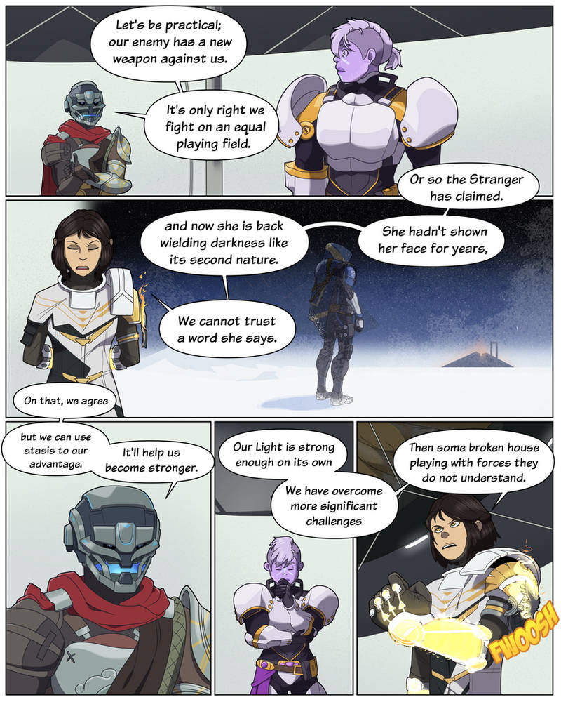 Destiny Comic Deviantart Between light and dark 3/8-Destiny 2 comic by Arteses-Canvas on DeviantArt