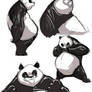 panda sketches
