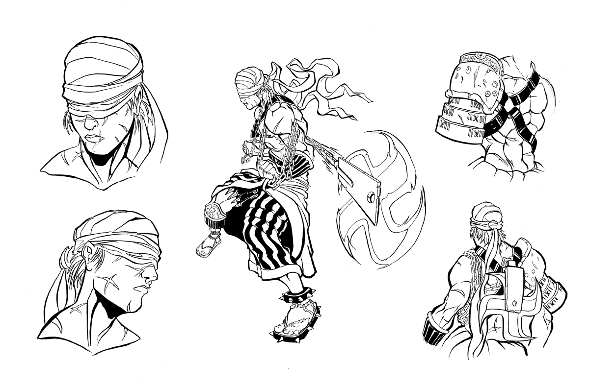 Character concept numba 8