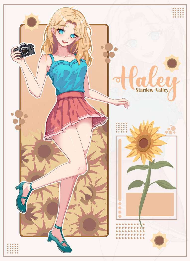 Haley Fan Art From Stardew Valley By Yoruhazen On DeviantArt haley-fan-art-from-stardew-valley-by-yoruhazen-on-deviantart