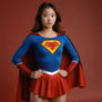 Asian superheroine - Giga Super Woman costume