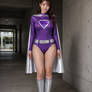 Asian superheroine - the Amethyst Princess