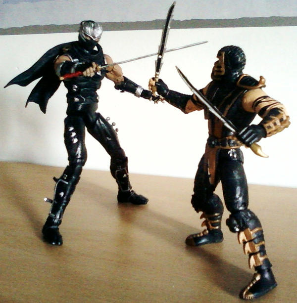 Ryu Hayabusa VS Scorpion.
