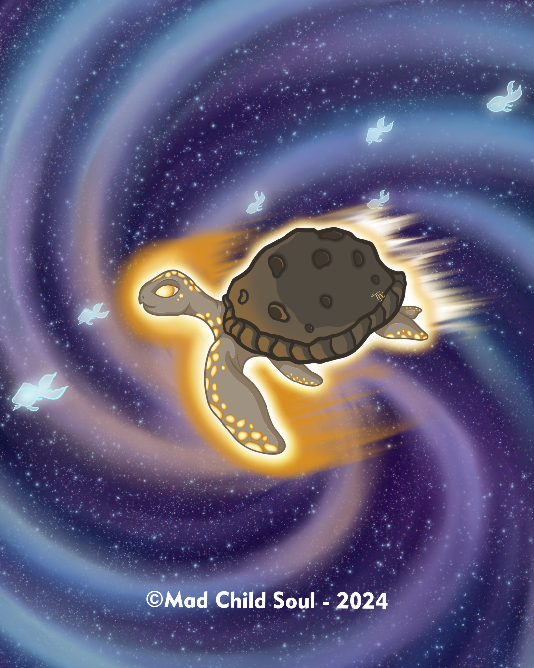 TeamTixHeko Cosmic Turtle by TeamTixHeko on DeviantArt