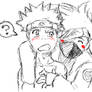 Naruto and Kakashi something..