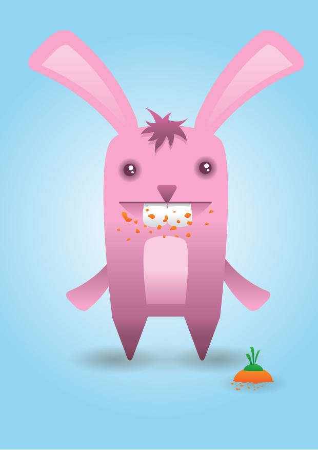 Pink Rabiit by bruno-farias on DeviantArt