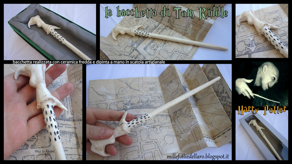 Tom Riddle Wan LORD VOLDEMORT TOM RIDDLE WAND HANDMADE by MilleFolliedellaRo on DeviantArt