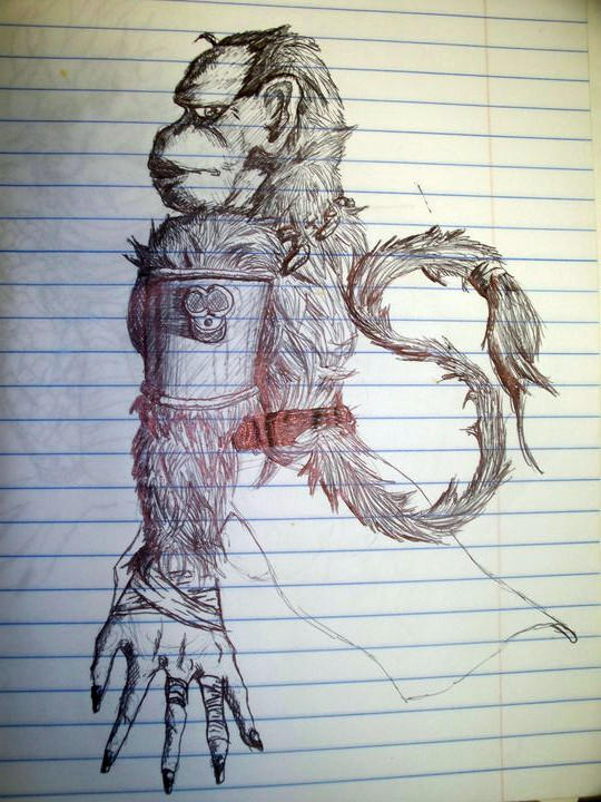 Monkey Ruler BWAHA by bamtoon6 on DeviantArt