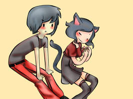 .:Coco and Marshall lee:.