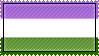Pride Stamp Collection: Genderqueer