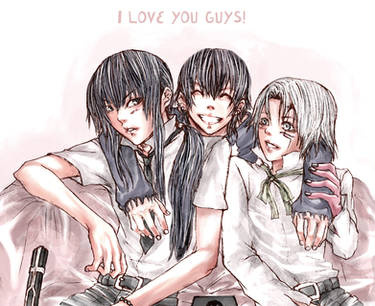 +Kanda, Allen and Me+