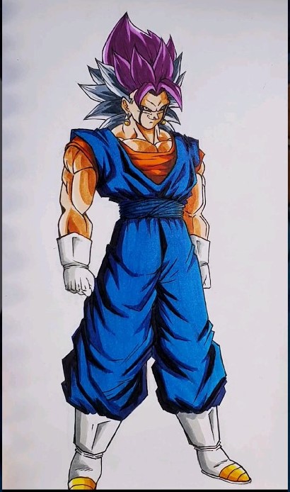 Vegito God (Dragon Ball Super) - Desenho de geladeira1994 - Gartic