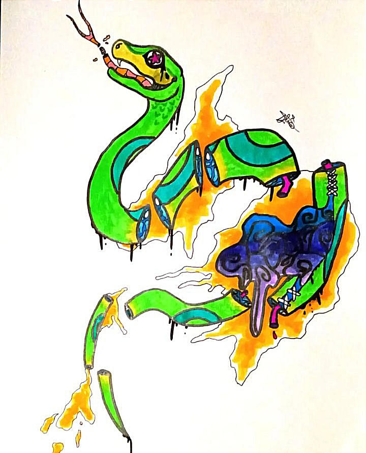 candy snake by Passifl0o0re on DeviantArt