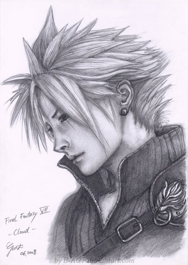 Cloud From Final Fantasy Vii By B Agt On Deviantart