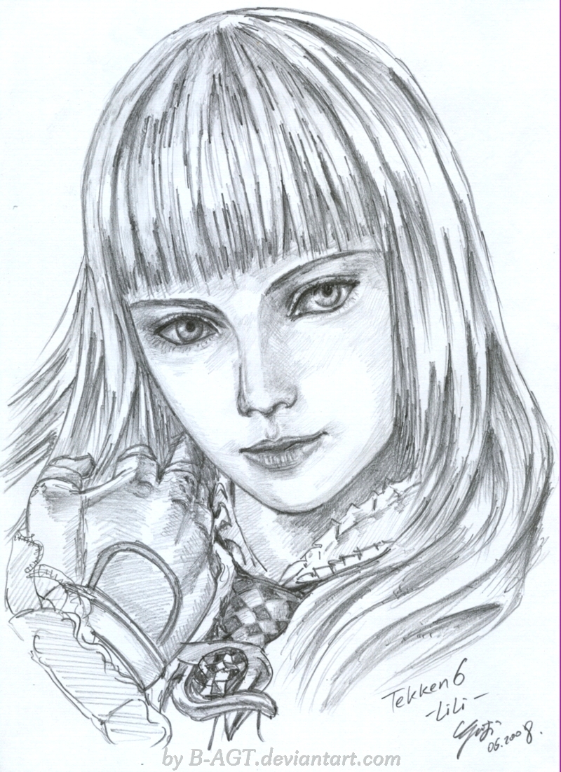 Lili sketch Tekken