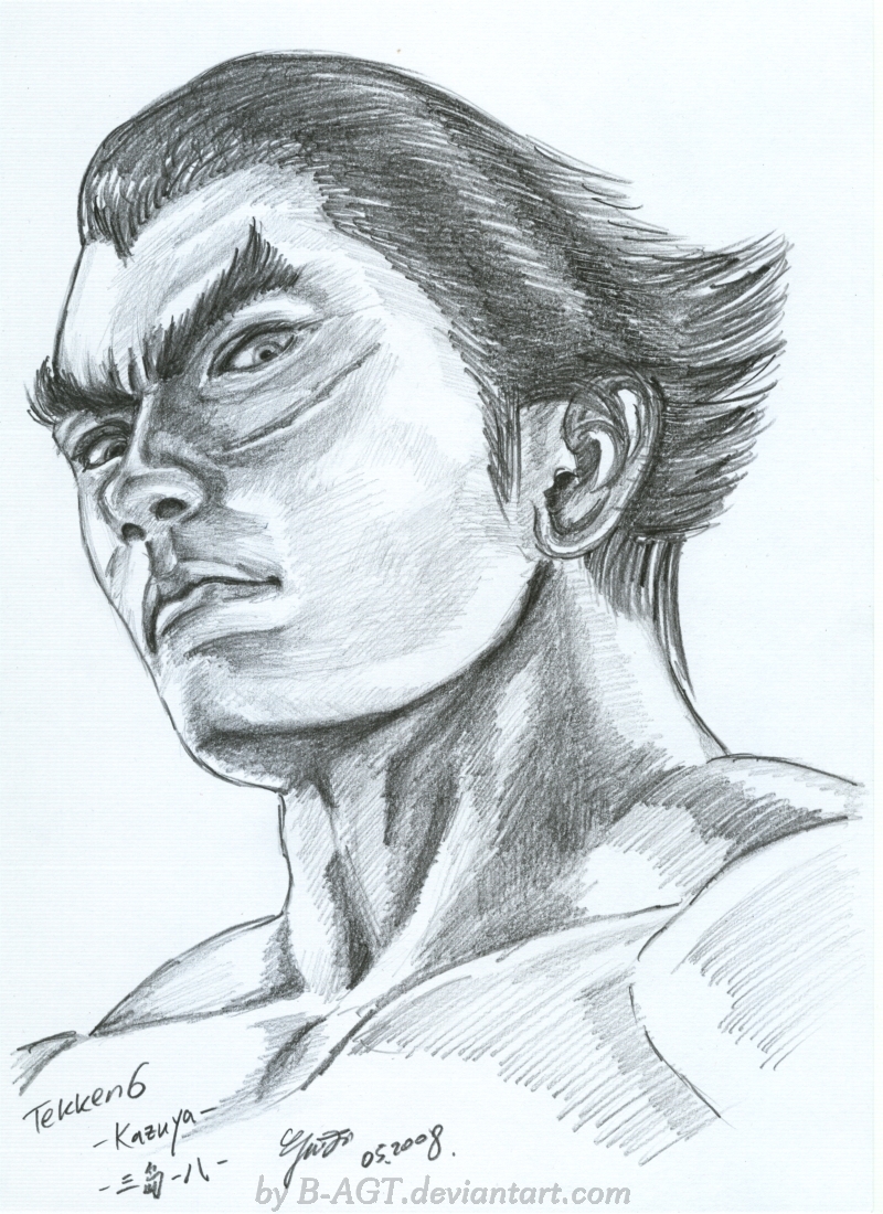 Kazuya mishima by HeeWonLee on DeviantArt in 2023