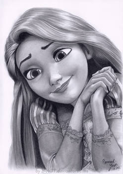 Rapunzel Drawing 2