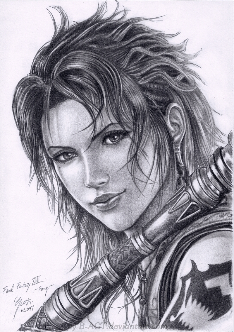 Fang - 2 Final Fantasy XIII by B-AGT