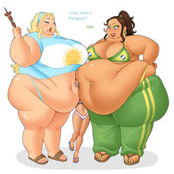 South American girls