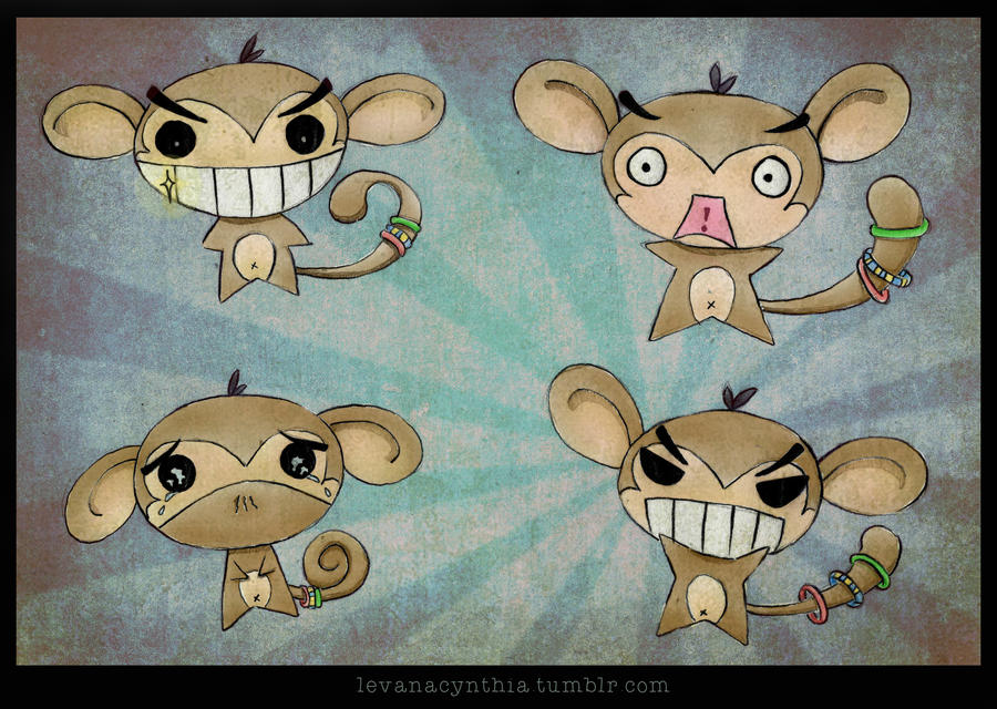 Deviantart 2007 Monkey MONKEY by levanacynthia on DeviantArt