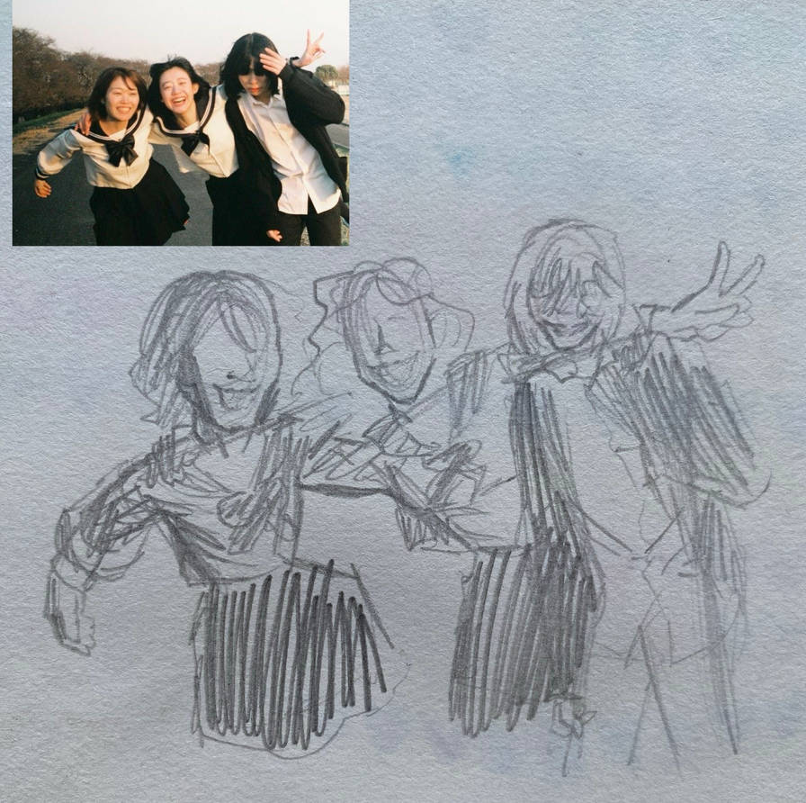 Group Photo Drawing Reference Pinterest friendgroup drawing reference by HaroldsLuck on DeviantArt