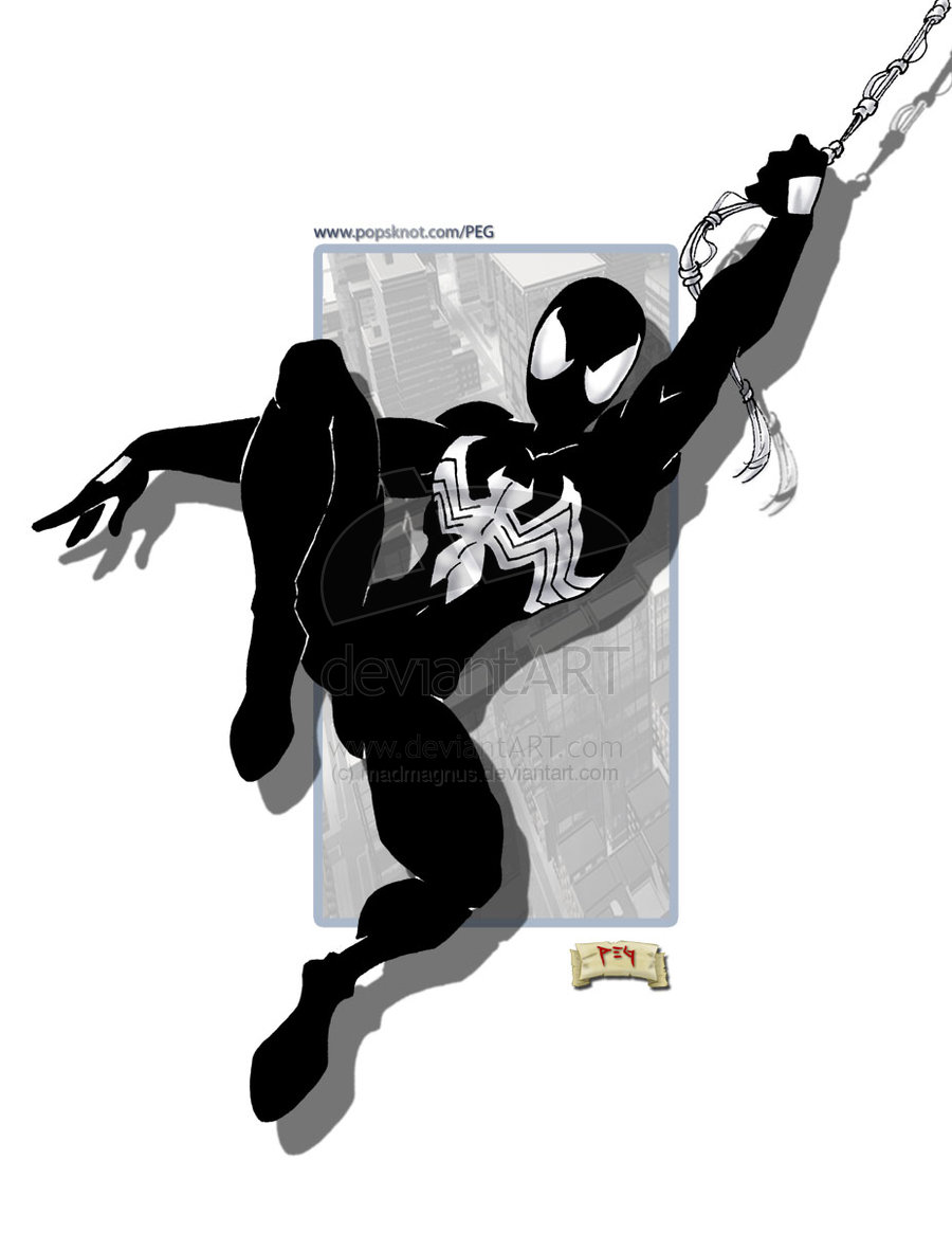 Black Suit Spider-Man