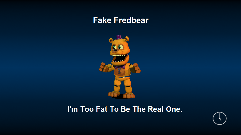 Mobile FNaF World - Fredbear, Please, No. by FreddleFrooby on DeviantArt