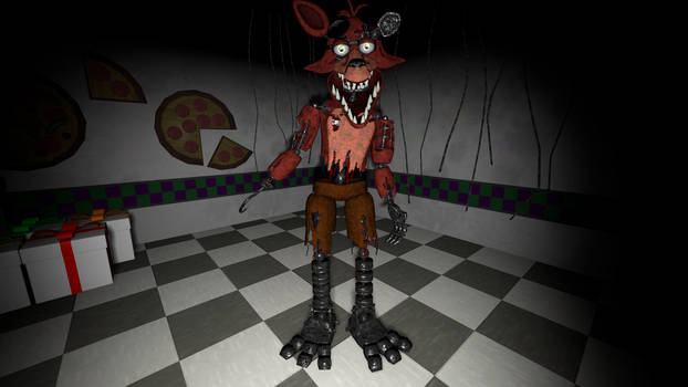 FNAF 2 Withered Foxy