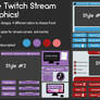 Twitch Stream Graphics // free downloads!